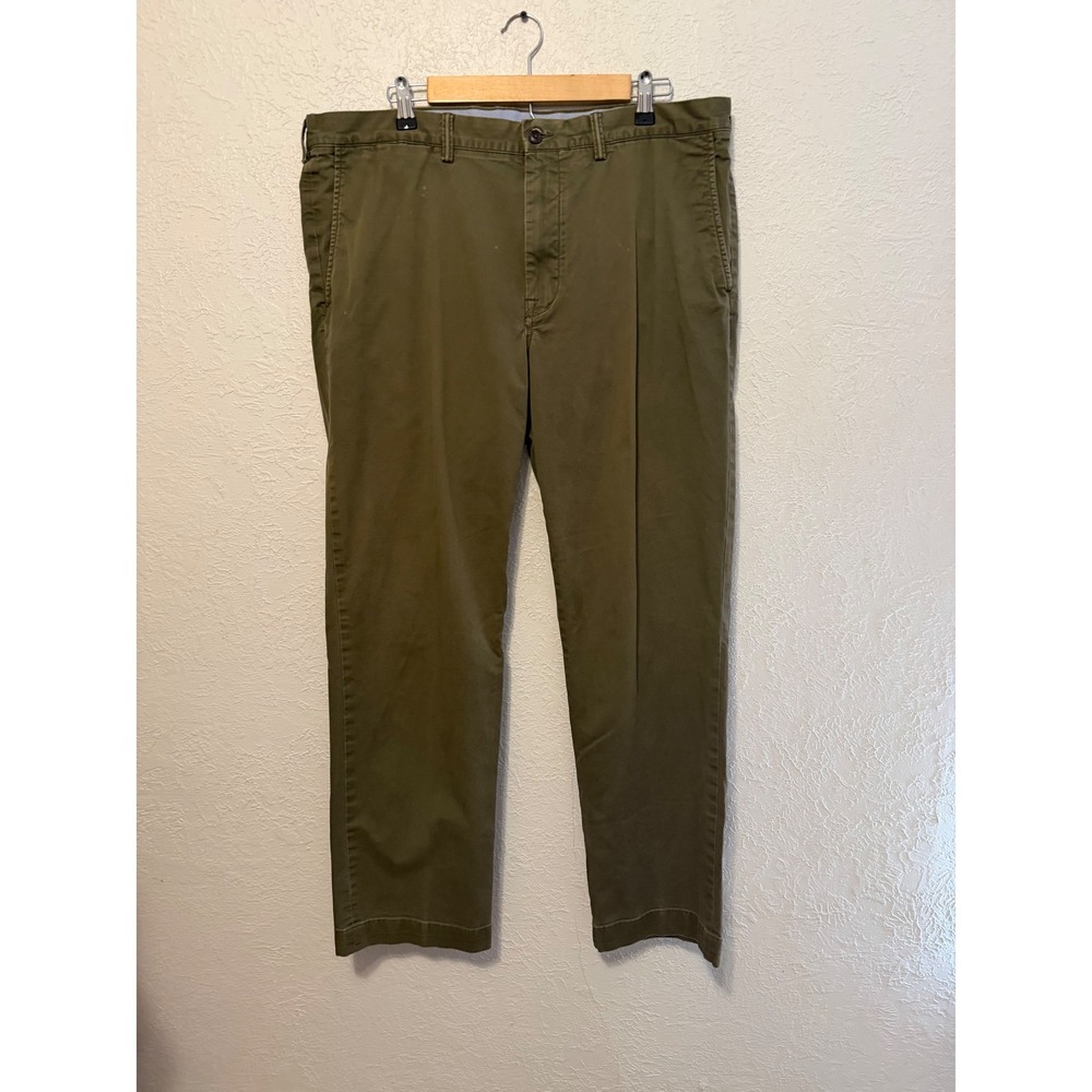 Polo Ralph Lauren Stretch Straight Fit Chino Pants Olive Green Mens 38x32
